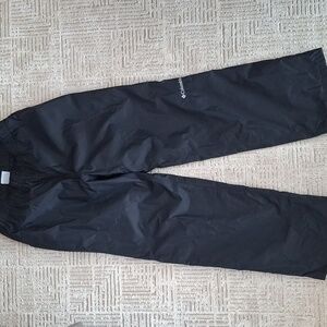 Columbia Black Rain Pants
